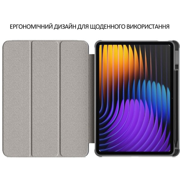 Фото - Чохол для планшету BeCover Soft Edge TPU з кріпленням for Xiaomi Pad 7/7 Pro 11.2" Purple (715545)